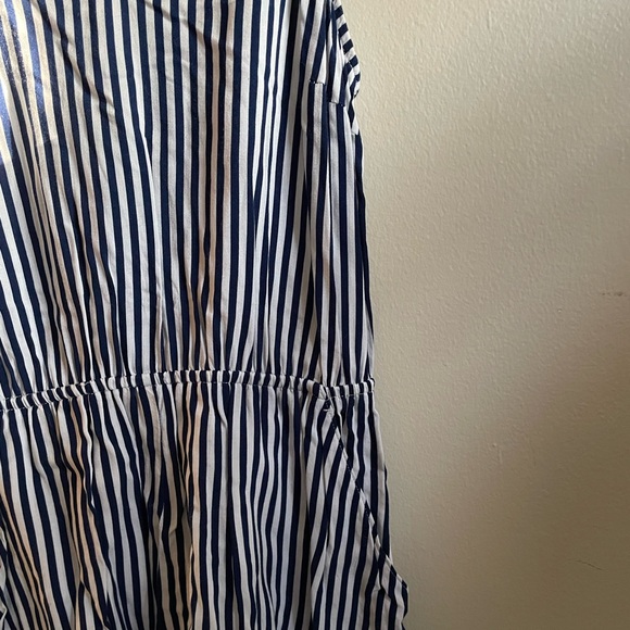 H&M Divided | Blue & White Striped Romper | Size 6/Small - Picture 3 of 8